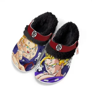 Gohan Adult Super Saiyan Fleece Lined Clogs