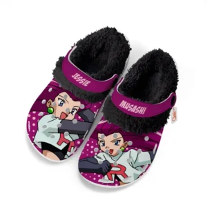 Jessie Musashi Fleece Lined Clogs Personalized