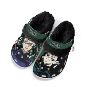 Maki Zenin Fleece Lined Clogs Personalized