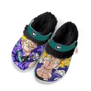 Future Trunks Ultra Super Saiyan Fleece Lined Clogs