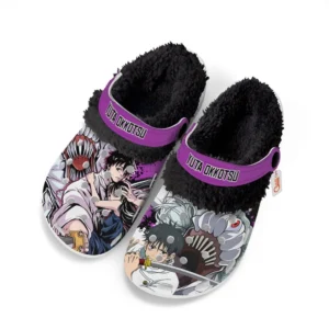 Yuta Okkotsu Fleece Lined Clogs Personalized