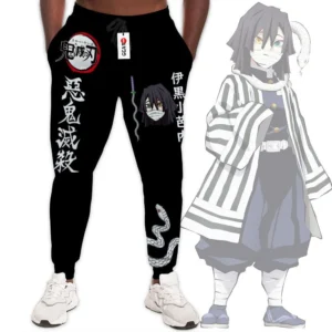 Obanai Hashira Joggers Custom Anime