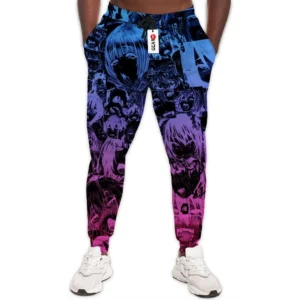 Ahegao Custom Negative Image Anime Joggers
