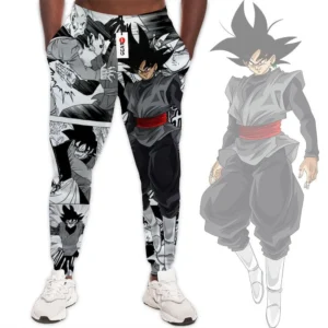 Dragon Ball Goku Black Custom Anime Joggers Merch Manga Style
