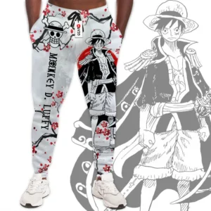 Monkey D Luffy Joggers Custom Anime Japan Style