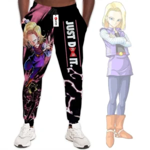 Dragon Ball DBZ Android 18 Joggers Custom Anime