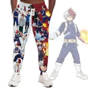 Shoto Todoroki Joggers Anime