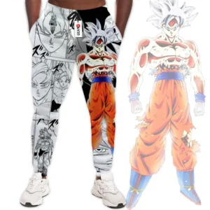 Dragon Ball Goku Ultra Instinct Joggers Custom Anime Mixed Manga