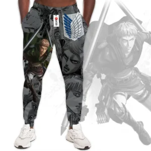 Jean Kirstein Custom Attack On Titan Anime Joggers Merch Manga Style