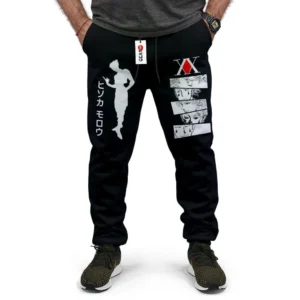 Hisoka Joggers Fleece Custom Anime