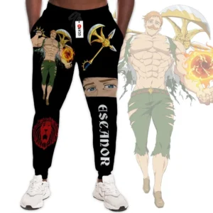 Escanor Custom Anime Seven Deadly Sins Joggers Merch