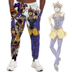 Narancia Ghirga Custom Anime JJBAs Joggers Merch