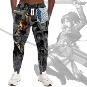Sasha Blouse Custom Attack On Titan Anime Joggers Merch Manga Style