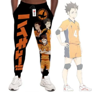 Yuu Nishinoya Custom Anime Haikyuu Joggers Merch