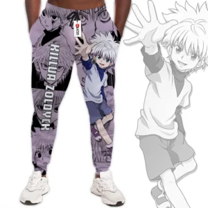 Killua Zoldyck Joggers Custom Anime Mix Manga