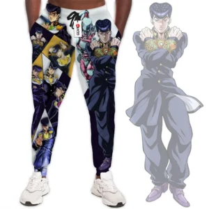 Josuke Higashikata Custom Anime JJBAs Joggers Merch
