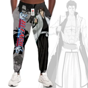 Sosuke Aizen Joggers Bleach Custom Anime Mix Manga