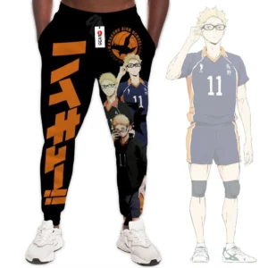 Kei Tsukishima Custom Anime Haikyuu Joggers Merch