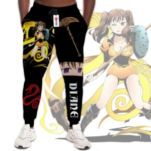 Diane Custom Anime Seven Deadly Sins Joggers Merch