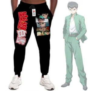 Yusuke Urameshi Custom Anime Yu Yu Hakusho Joggers Merch
