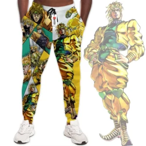 Dio Brando Custom Anime  JJBAs Joggers Merch