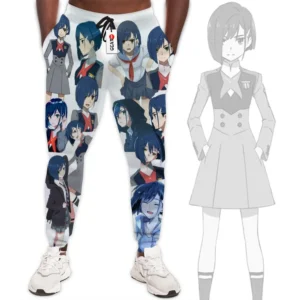 Ichigo Joggers Custom Anime Darling In The Franxx