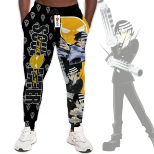 Death the Kid Custom Soul Eater Anime Joggers Merch