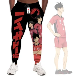 Tetsurou Kuroo Custom Anime Haikyuu Joggers Merch