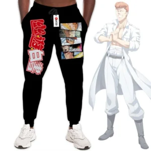 Kuwabara Kazuma Custom Anime Yu Yu Hakusho Joggers Merch