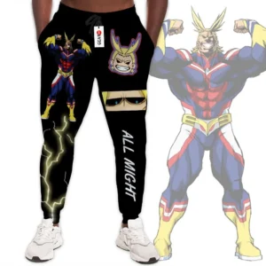 BNHA All Might Joggers Custom Anime
