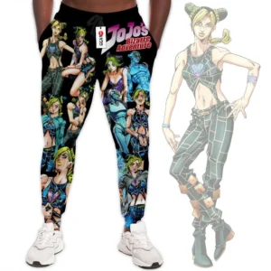 Jolyne Cujoh Custom Anime JJBAs Joggers Merch
