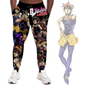 Narancia Ghirga Custom Anime JJBAs Joggers Merch