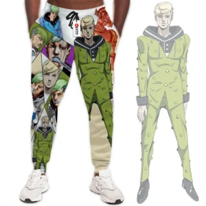 Jobin Higashikata Custom Anime JJBAs Joggers Merch