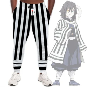 Obanai Iguro Uniform Costume Joggers Custom Anime