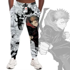 Yuji Itadori Joggers Anime Custom Merch Manga Style