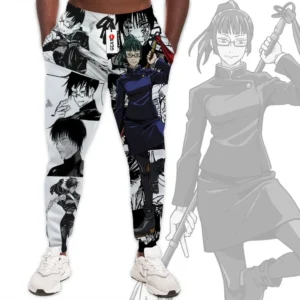Maki Zenin Joggers Anime Custom Merch Manga Style