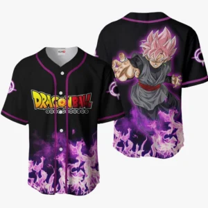 Dragon Ball Goku Rose Baseball Jerseys Custom Anime