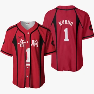 Tetsurou Kuroo Baseball Jerseys Custom Haikyuu Anime Costume For Fans