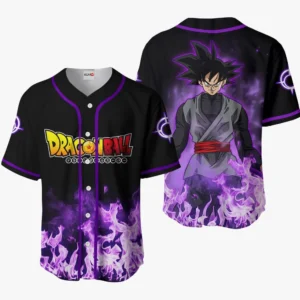 Dragon Ball DBS Goku Black Baseball Jerseys