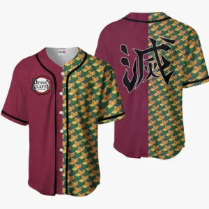 Giyu Tomioka Baseball Jerseys Custom Anime Costume