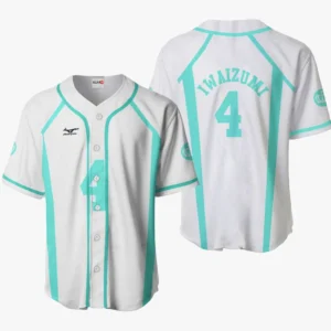 Hajime Iwaizumi Baseball Jerseys Custom Haikyuu Anime Costume