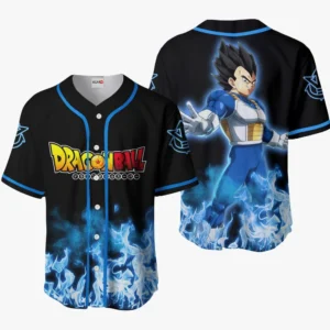 Dragon Ball Vegeta Baseball Jerseys Custom Anime