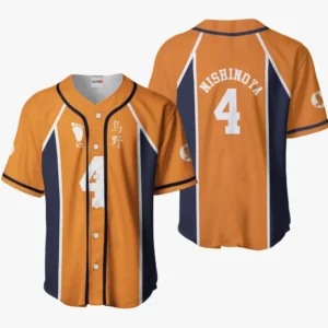 Yuu Nishinoya Baseball Jerseys Custom Haikyuu Anime Costume