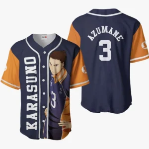 Asahi Azumane Baseball Jerseys Haikyuu Custom Anime