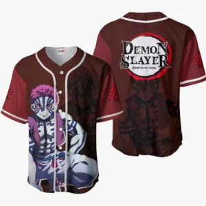 Akaza Baseball Jerseys Custom Anime