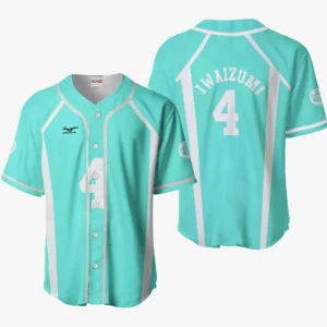 Hajime Iwaizumi Baseball Jerseys Custom Haikyuu Anime Costume