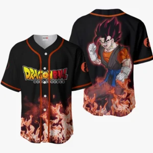 Dragon Ball Vegito Baseball Jerseys Custom Anime