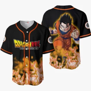 Dragon Ball Gohan Baseball Jerseys Custom Anime