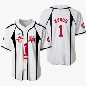 Tetsurou Kuroo Baseball Jerseys Custom Haikyuu Anime Costume