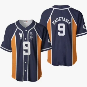 Tobio Kageyama Baseball Jerseys Custom Haikyuu Anime Costume